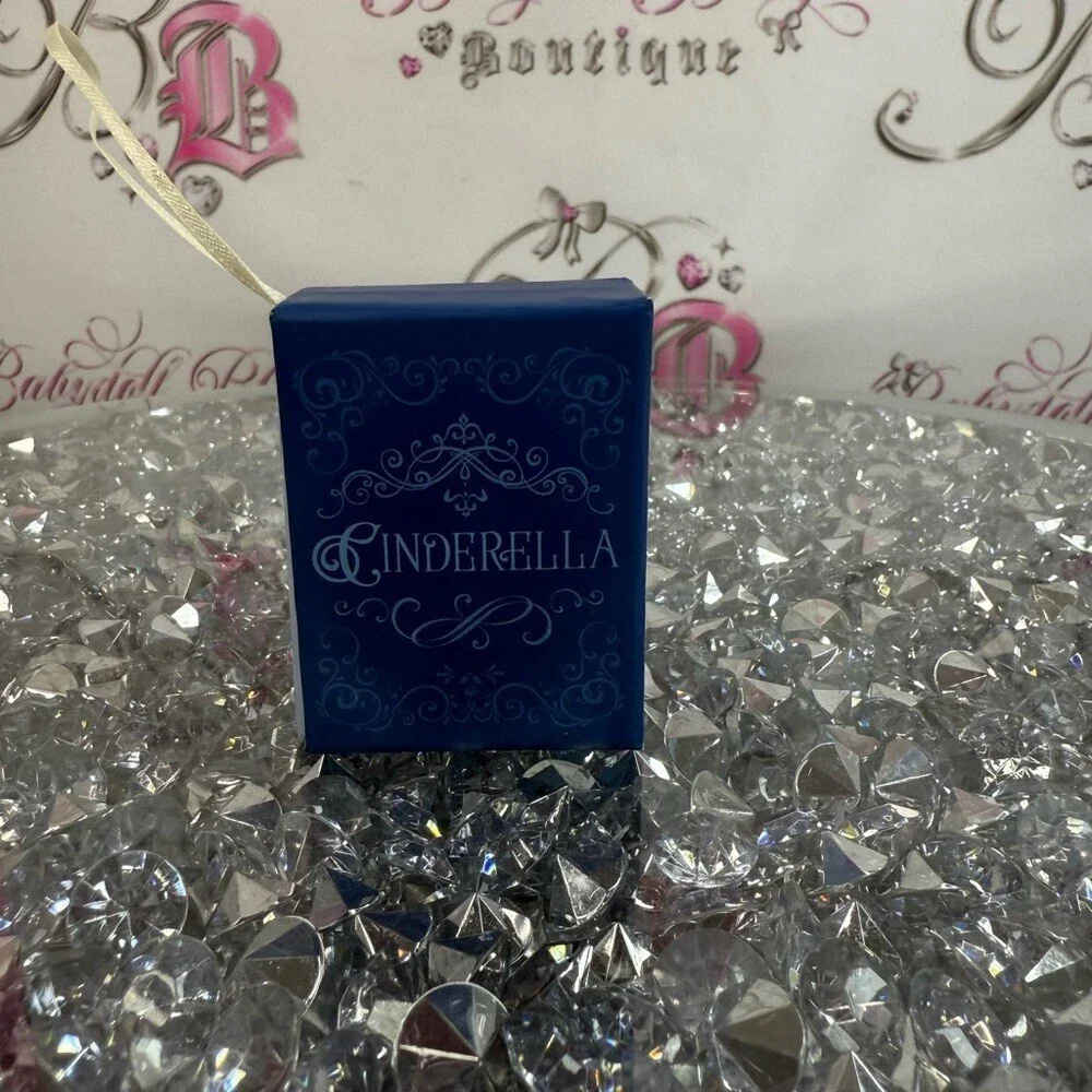 Disney mini Princesses Cinderella Collectible Light Dark Blue Mini Books cute - Picture 9 of 10